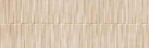 Marazzi Slow Wall 3D Dash Calce 40x120 MPCA beżowa włoska płytka ścienna dekoracyjna