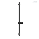 Oltens Alling drążek prysznicowy 60 cm czarny mat 37300300