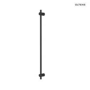 Oltens Alling drążek prysznicowy 90 cm czarny mat 37301300