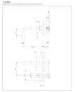 Bateria umywalkowa podtynkowa Omnires Y chrom połysk Y1215HCR - rysunek techniczny