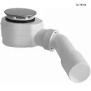 Oltens Pite Turbo syfon do brodzika 50 mm plastikowy chrom 08003000