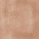 Matowa, kwadratowa płytka gresowa Marazzi ArtCraft Cotto MGSS o wymiarach 20x20 cm. Ma surowy, rustykalny wygląd z wyraźną ziarnistą strukturą w odcieniach ciepłej terakoty, imitującą starzoną ceramikę.