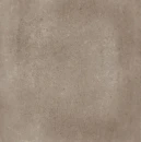 Matowa, kwadratowa płytka gresowa Marazzi ArtCraft Argilla o wymiarach 20x20 cm. Ma surowy, rustykalny wygląd z wyraźną ziarnistą strukturą w odcieniach ciepłego, rdzawego brązu i gliny, imitującą starzoną ceramikę.