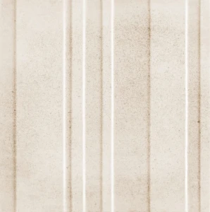 Marazzi ArtCraft Pomice Struttura 3D Bande 20x20 MGUD biała płytka strukturalna imitująca beton w trójwymiarze