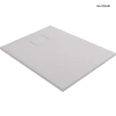 Oltens Bergytan brodzik prostokątny 100x80 cm RockSurface kaszmir 15100900