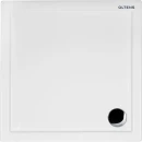 Oltens Vindel brodzik 90x90 cm kwadratowy akrylowy biały 17004000