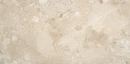 Gres Alaplana Gravina Beige Mate 60x120 w ciepłym odcieniu beżu. Matowa powierzchnia z efektownym wzorem lastryko imituje naturalne kruszywo kamienne. Idealna, trwała baza do nowoczesnych i klasycznych wnętrz: salonów, kuchni oraz łazienek.