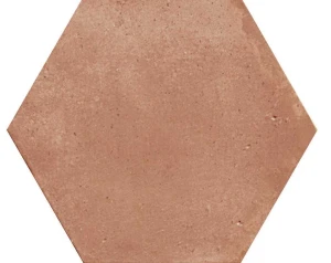 Marazzi ArtCraft Cotto 21x18,2 MGSZ brązowe płytki dekoracyjne heksagonalne imitujące beton pochodzenia włoskiego