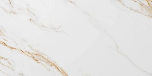 Prissmacer Royal Gold Mate 60x120 płytka imitująca biały marmur