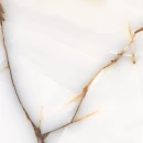 Płytka gresowa Prime Ceramics Onyx Gold Polished 60x60 cm. Polerowana powierzchnia o wysokim połysku z luksusowym wzorem białego onyksu i wyraźnym, złotym użyleniem. Wyrafinowany wybór do eleganckich wnętrz szukających blasku i prestiżu.