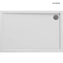 Oltens Superior brodzik 120x70 cm prostokątny akrylowy biały 15001000