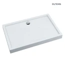 Oltens Vindel brodzik 100x90 cm prostokątny akrylowy biały 15010000