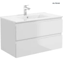 Oltens Vernal umywalka z szafką 80 cm biała 68003000