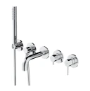 Bateria wannowa podtynkowa 5-otworowa Omnires Y chrom połysk Y1237-1SCR