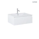 Oltens Vernal umywalka z szafką 60 cm biały połysk 68020000