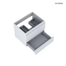 Oltens Vernal umywalka z szafką 60 cm szary mat 68000700 - szafka