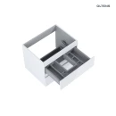 Oltens Vernal umywalka z szafką 60 cm biała 68002000 - szafka