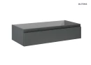 Oltens Vernal umywalka z szafką 100 cm biały/grafit mat 68008400 - szafka