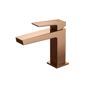 Noken Square miedziana nowoczesna bateria umywalkowa jednouchwytowa 100355552