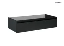 Oltens Vernal umywalka z szafką 100 cm biały/czarny mat 68008300 - szafka