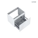 Oltens Vernal umywalka z szafką 60 cm czarny mat/biały połysk 68013000 - szafka