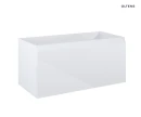 Oltens Vernal umywalka z szafką 100 cm biały połysk 68016000 - szafka