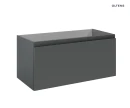 Oltens Vernal umywalka z szafką 100 cm biały/grafit mat 68016400 - szafka