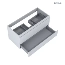 Oltens Vernal umywalka z szafką 100 cm szary mat 68002700 - szafka
