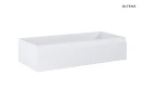 Oltens Vernal umywalka z szafką 100 cm czarny mat/biały połysk 68009000 - szafka
