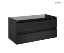Oltens Vernal umywalka z szafką 100 cm czarny mat 68038300 - szafka