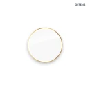 Oltens Nordlis lustro 60x60 cm okrągłe z oświetleniem od tyłu z matą grzewczą złoty 64108800