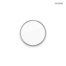Oltens Nordlis lustro 60x60 cm okrągłe z oświetleniem od tyłu z matą grzewczą czarny 64108300