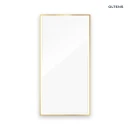 Oltens Nordlis lustro 60x120 cm prostokątne z oświetleniem od tyłu z matą grzewczą złoty 64112800