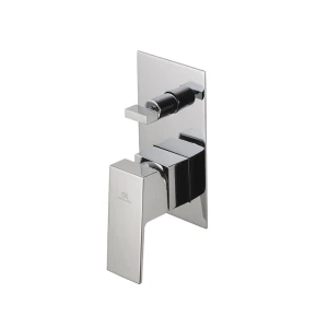Noken Square chromowana podtynkowa dwudrożna bateria prysznicowa 100266786