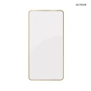 Oltens Nordlis lustro 60x120 cm prostokątne z oświetleniem z przodu z matą grzewczą mosiądz szczotkowany 64118510