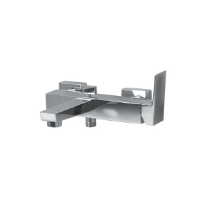 Noken Square chromowana jednouchwytowa bateria wannowo prysznicowa 100266840