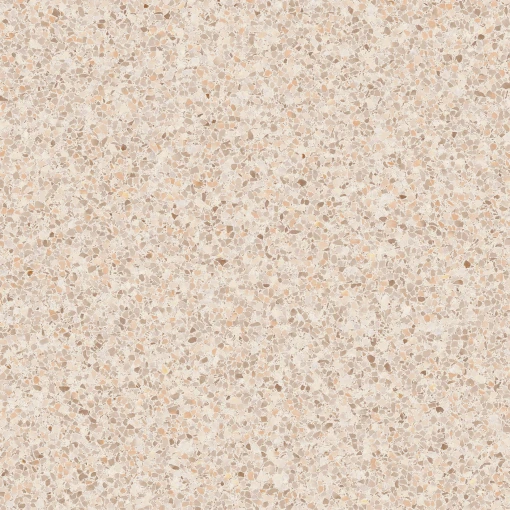 Płytka lastryko w kolorze beżu z widocznymi, drobnymi kamyczkami, Marrazi Frammento Micro Cotto R10 60x60 cm MN20