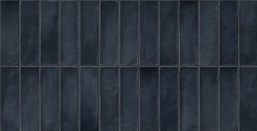Płytka ścienna, dekoracyjna w niebieskim kolorze, wykończenie powierzchni w połysku, Gayafores Deco Artis Plus Navy 32x62,5