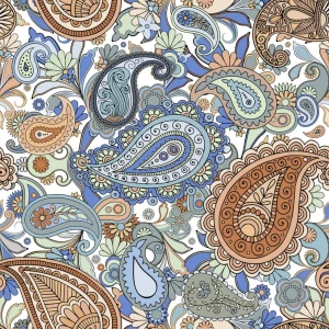 Keros Paisley Nur 25x25 OUTLET
