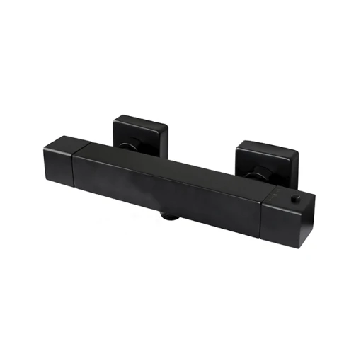 Noken Square czarna termostatyczna bateria prysznicowa 100328500
