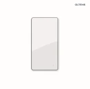 Oltens Nordlis lustro 60x120 cm prostokątne z oświetleniem od tyłu z matą grzewczą czarny 64121300