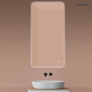 Oltens Nordlis lustro 60x120 cm prostokątne z oświetleniem od tyłu z matą grzewczą 64121000