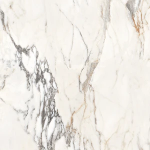 Sichenia Prestige Arabesque Satin 3D 60x60 biały marmur z szarymi i bezowymi żyłami