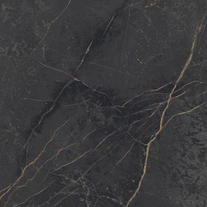 Sichenia Prestige Laurent Satin 3D 60x60 czarny marmur ze złotą żyłą