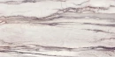 Wielkoformatowa, gresowa płytka imitująca marmur z fioletową żyłą Sant'Agostino Star Marble Purple Krystal 120x278 CSASMPK227 w połysku