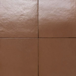 Marazzi Terramater Cotto Lux 37,5x37,5 MPLY brązowa płytka monokolor w rzemieślniczym wykończeniu