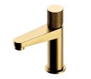 Bateria umywalkowa Omnires CONTOUR stojąca złoty szczotkowany CT8010GLB