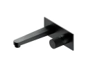 Bateria umywalkowa podtynkowa Omnires CONTOUR antracyt szczotkowany CT8015AT