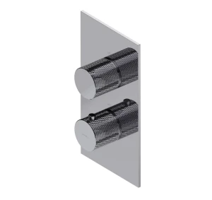 Omnires CONTOUR termostatyczna bateria prysznicowo-wannowa podtynkowa chrom połysk CT8036CR
