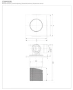 Bateria prysznicowa podtynkowa Omnires CONTOUR miedź szczotkowana CT8045CPB -rysunek mtechniczny